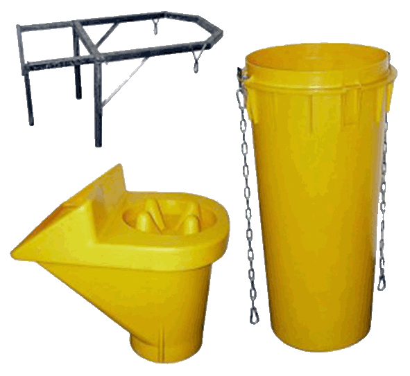 Goulottes de chantier