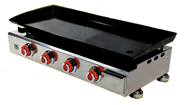 Plancha à gaz