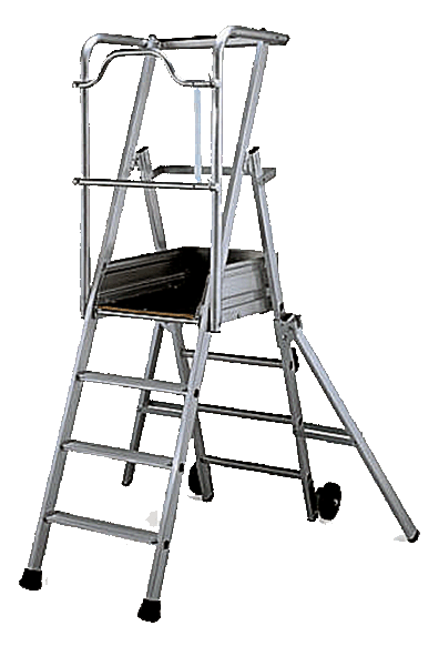 Escabeau plateforme